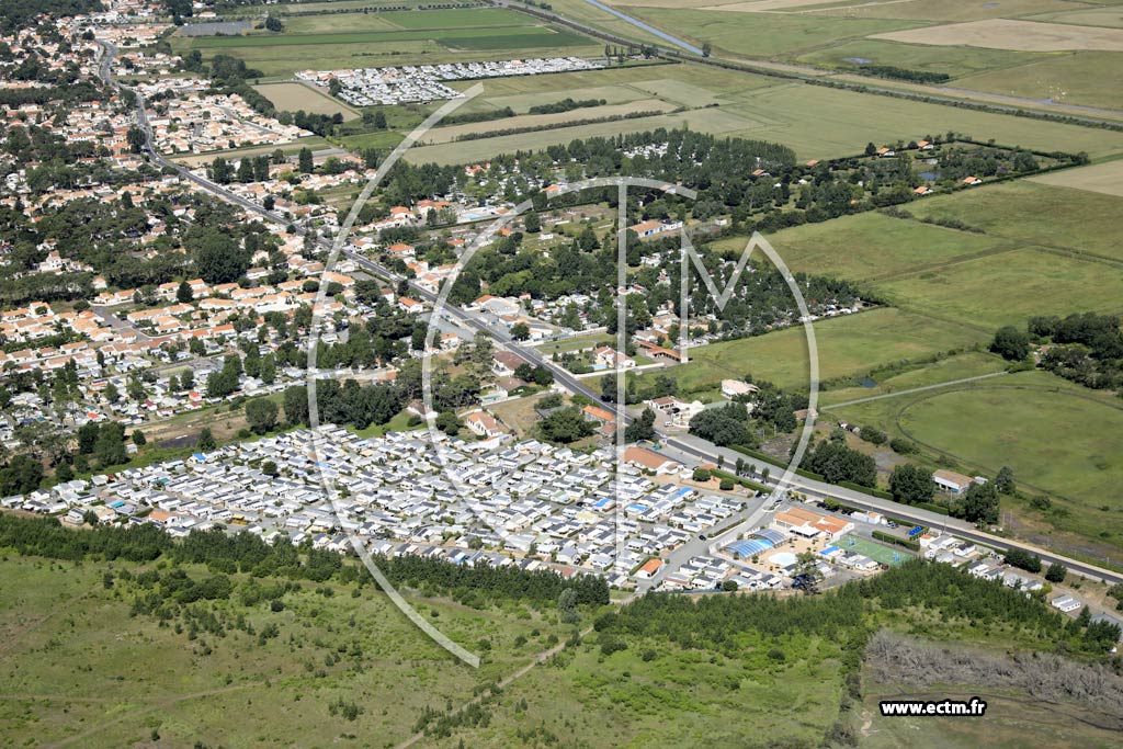 Photo arienne de La Tranche-sur-Mer (les Rouillires)