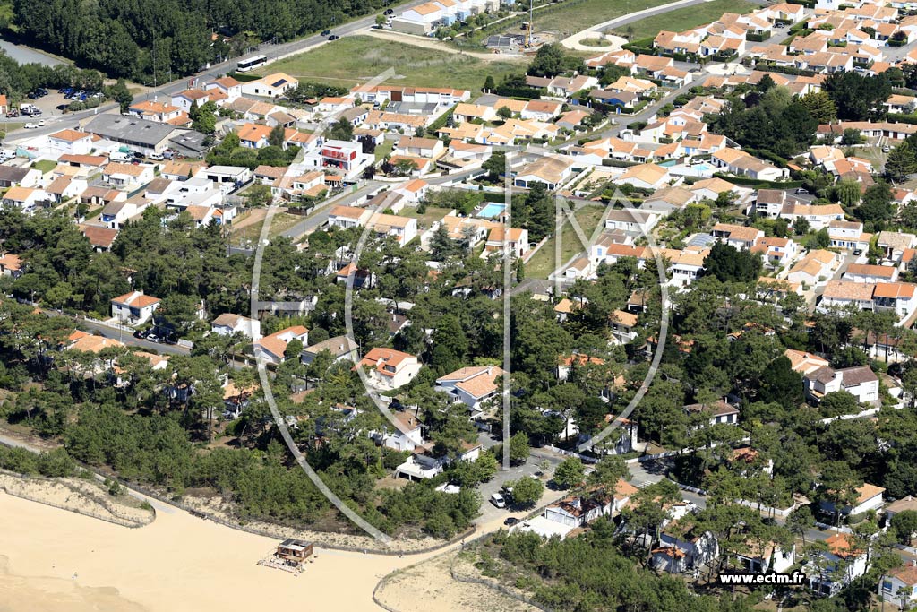 Photo arienne de La Tranche-sur-Mer (Parc Clemenceau)