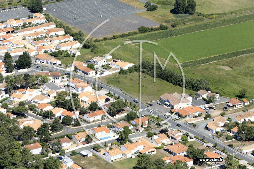 Photo arienne de La Tranche-sur-Mer (Parc des Nolleaux)
