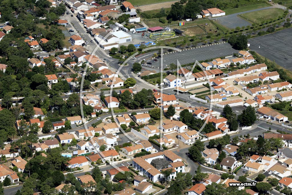 Photo arienne de La Tranche-sur-Mer (Parc des Nolleaux)