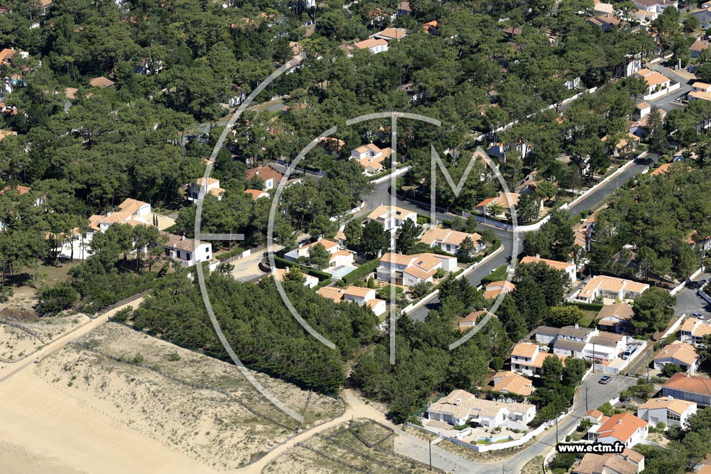 Photo arienne de La Tranche-sur-Mer (Parc des Nolleaux)