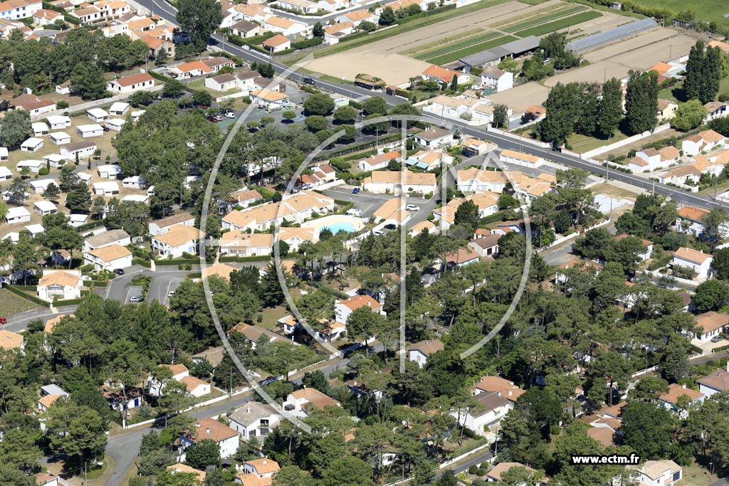 Photo arienne de La Tranche-sur-Mer (Saint-Anne)