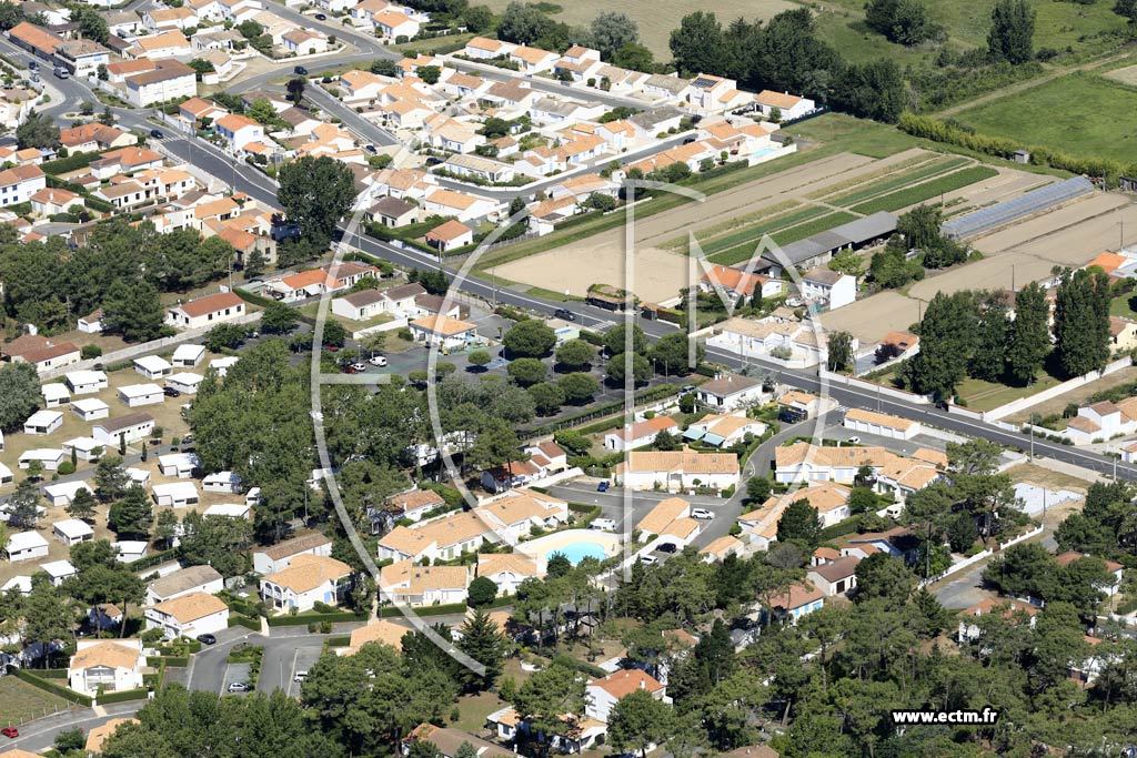 Photo arienne de La Tranche-sur-Mer (Saint-Anne)