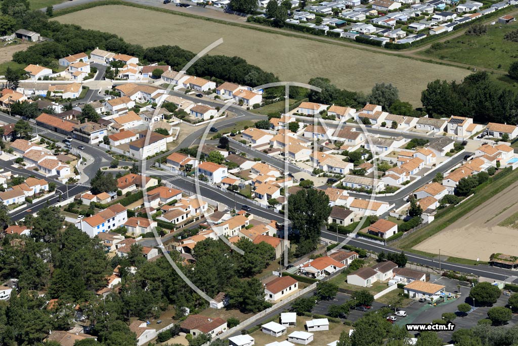 Photo arienne de La Tranche-sur-Mer (Saint-Anne)