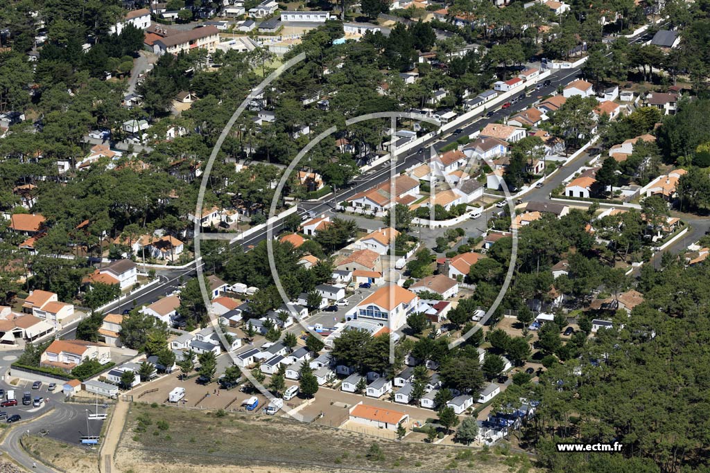 Photo arienne de La Tranche-sur-Mer (Saint-Anne)