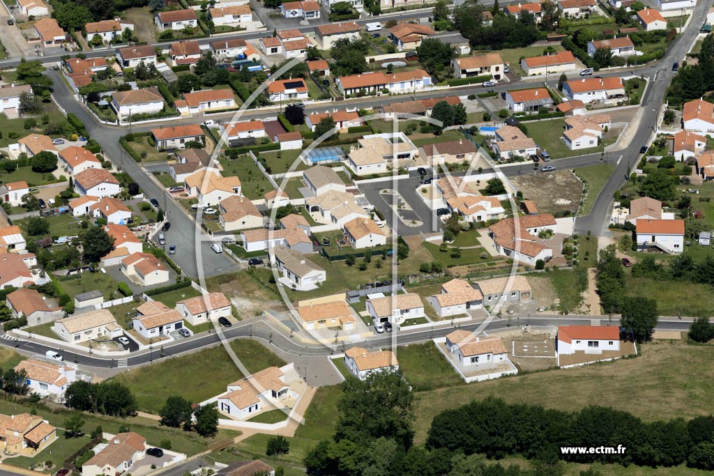 Photo arienne de Longeville-sur-Mer