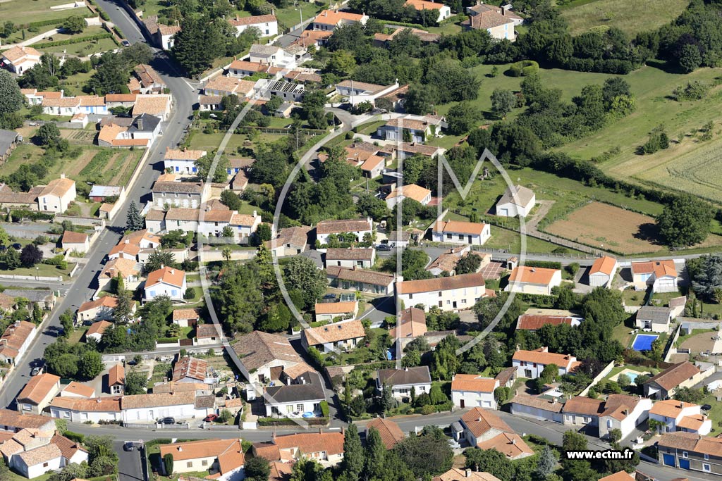 Photo arienne de Saint-Benoist-sur-Mer