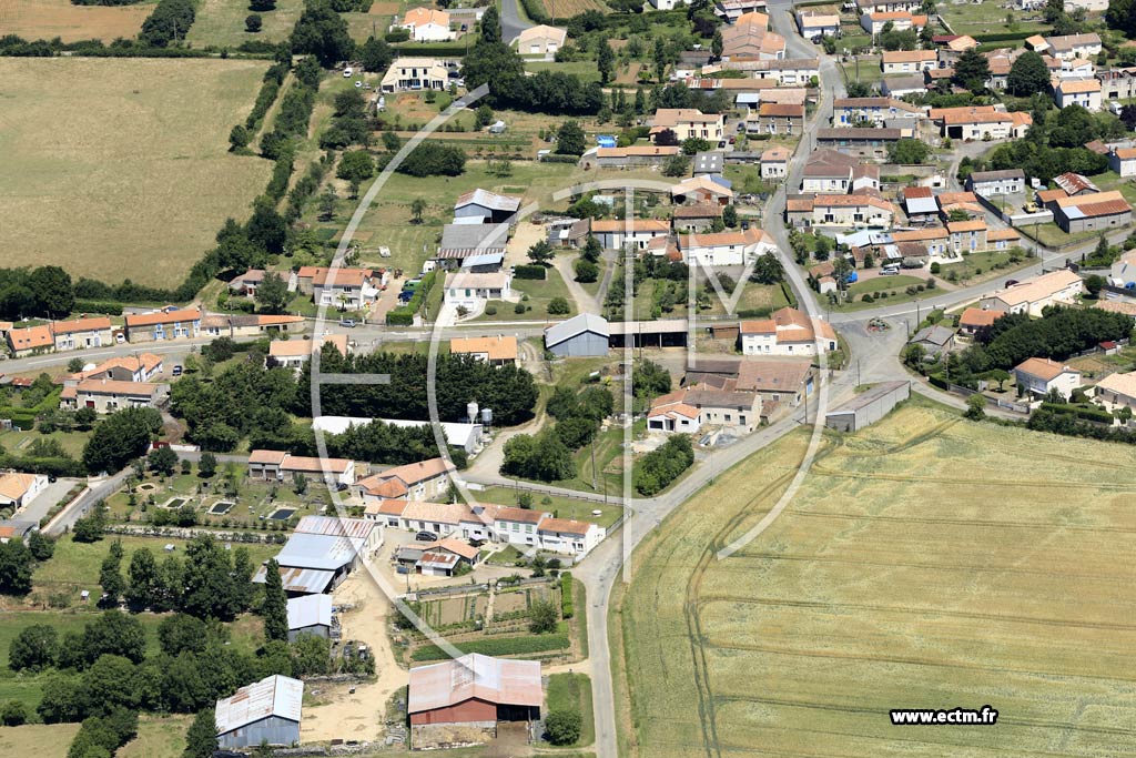 Photo arienne de Corpe