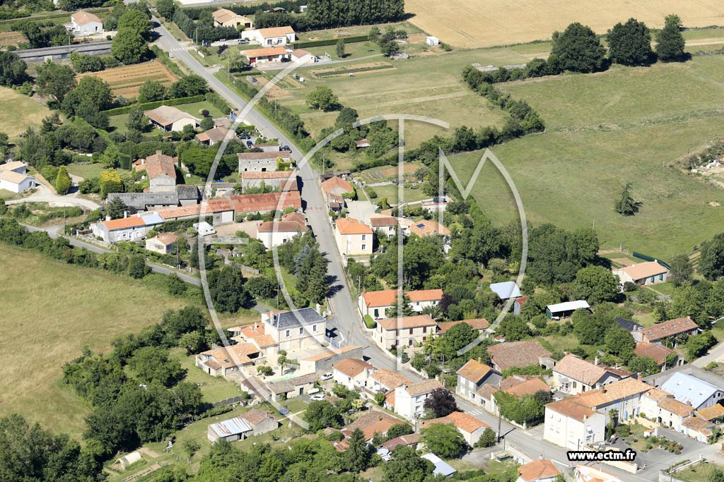 Photo arienne de La Bretonnire-la-Claye