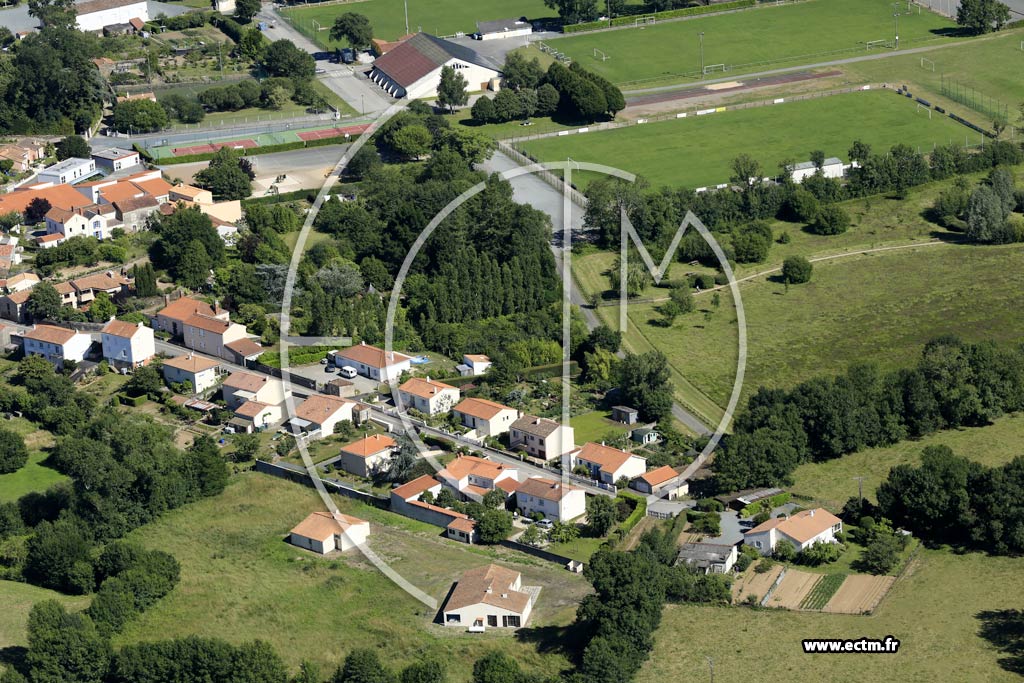 Photo arienne de Mareuil-sur-Lay-Dissais