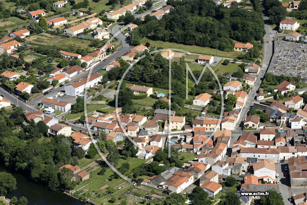 Photo arienne de Mareuil-sur-Lay-Dissais