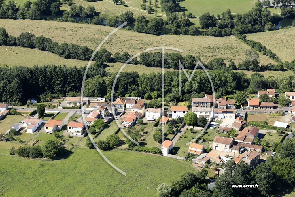 Photo arienne de Mareuil-sur-Lay-Dissais (Beaulieu)