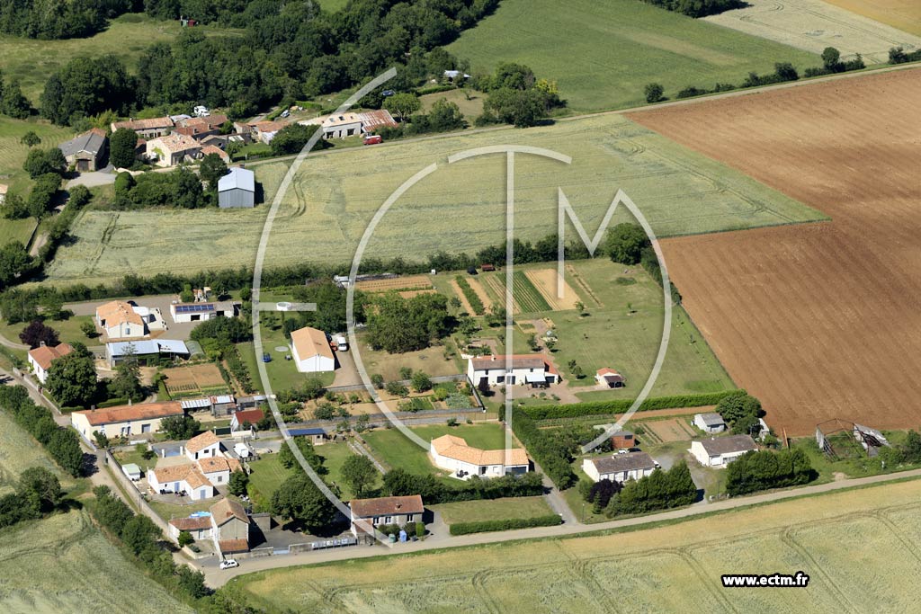 Photo arienne de Mareuil-sur-Lay-Dissais (Dissais)