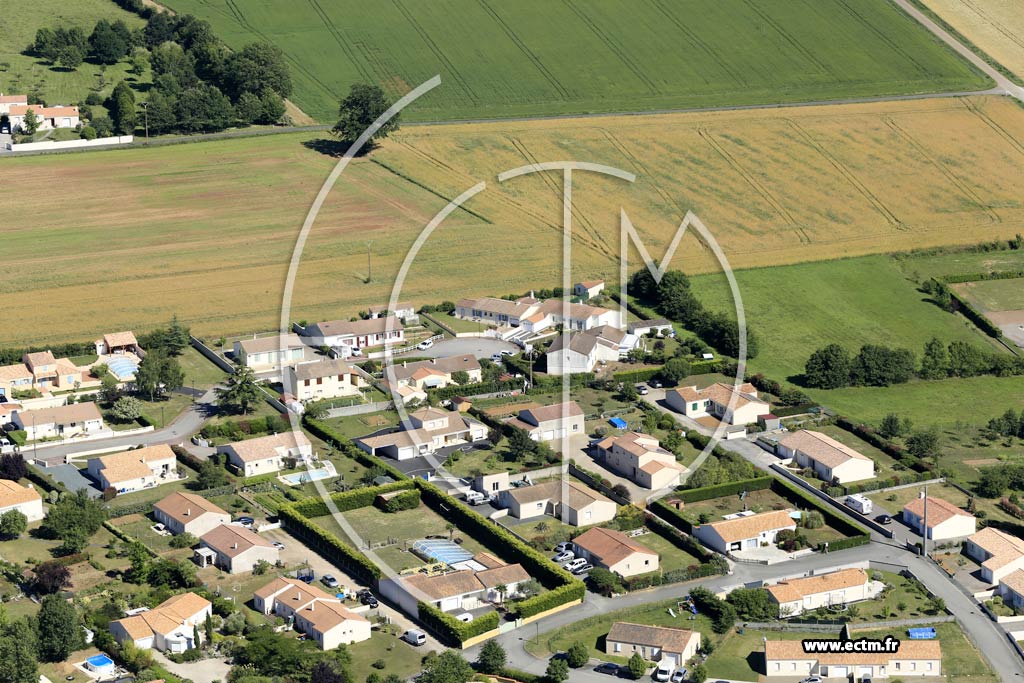 Photo arienne de Mareuil-sur-Lay-Dissais (le Pissebot)