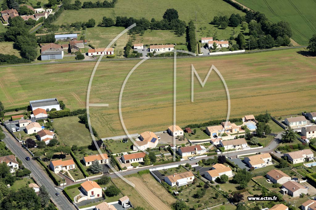 Photo arienne de Mareuil-sur-Lay-Dissais (le Pissebot)
