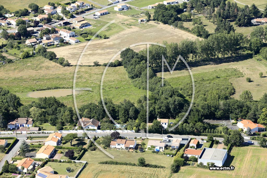 Photo arienne de Mareuil-sur-Lay-Dissais (le Pissebot)