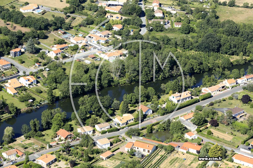 Photo arienne de Mareuil-sur-Lay-Dissais (le Pissebot)