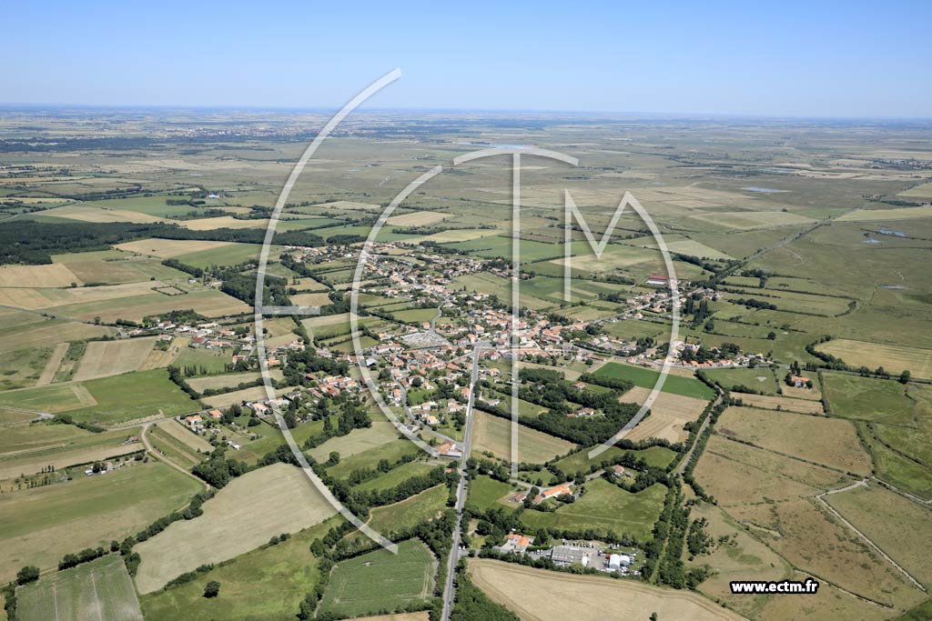 Photo arienne de Saint-Denis-du-Payr