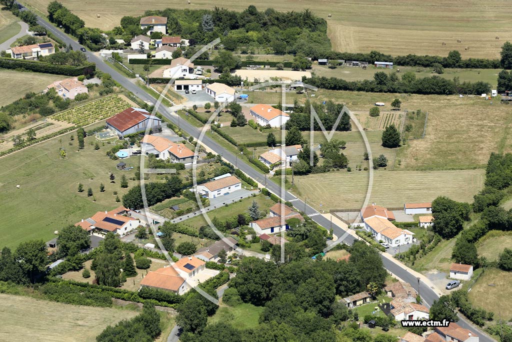 Photo arienne de Saint-Denis-du-Payr
