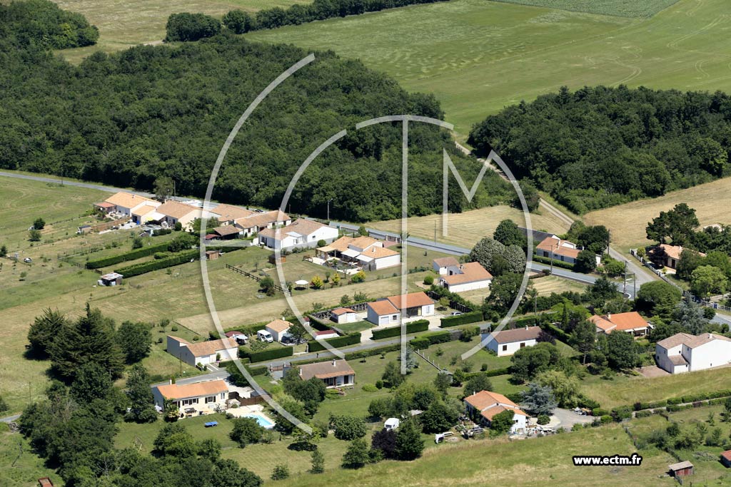 Photo arienne de Saint-Denis-du-Payr