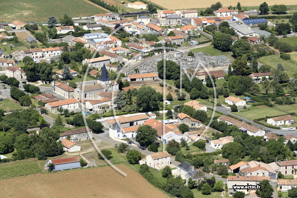Photo arienne de Saint-tienne-de-Brillouet