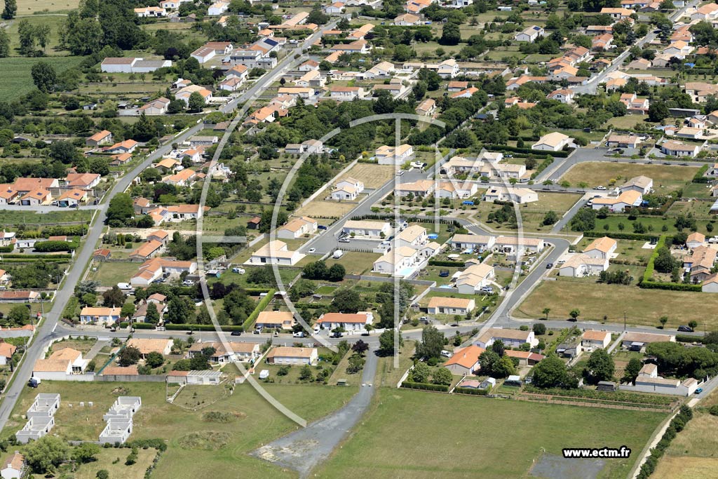 Photo arienne de Sainte-Radgonde-des-Noyers