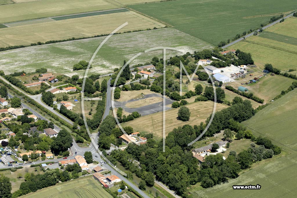 Photo arienne de Sainte-Radgonde-des-Noyers
