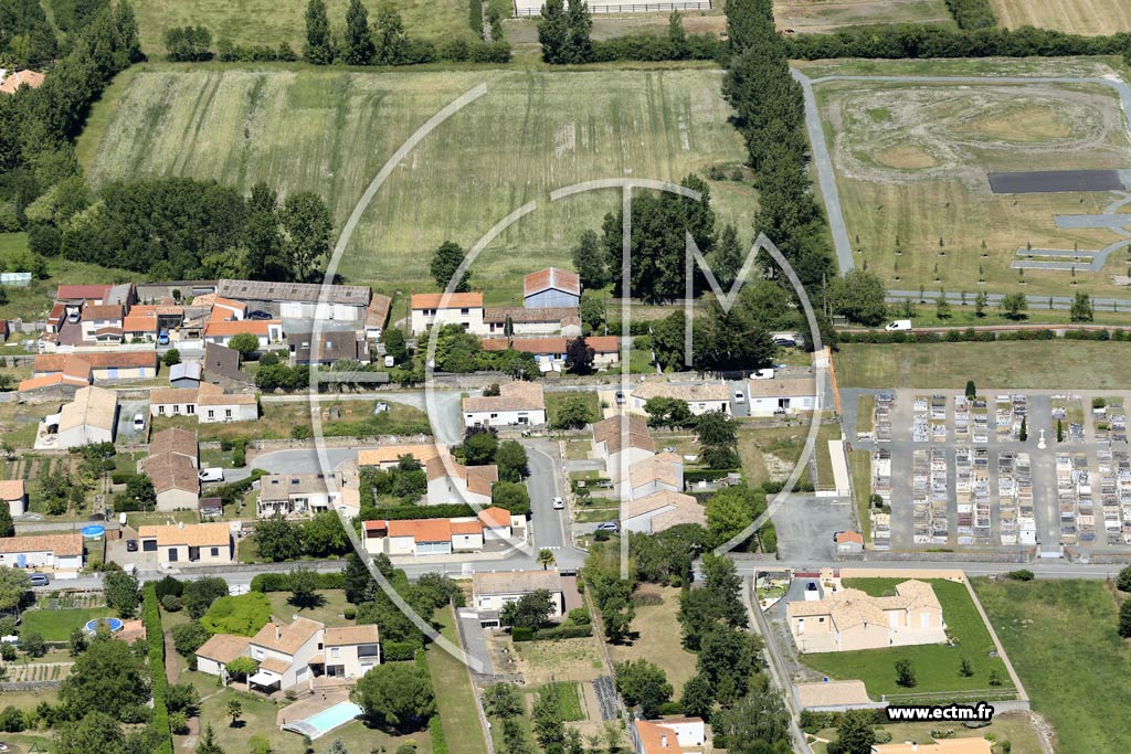 Photo arienne de Sainte-Radgonde-des-Noyers