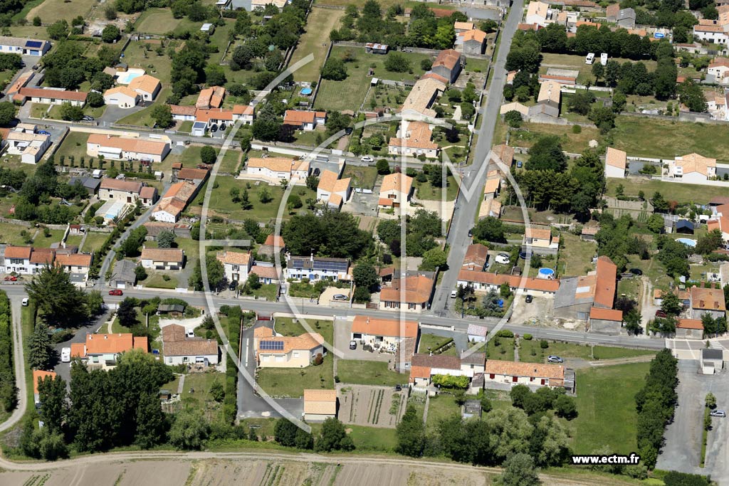 Photo arienne de Sainte-Radgonde-des-Noyers