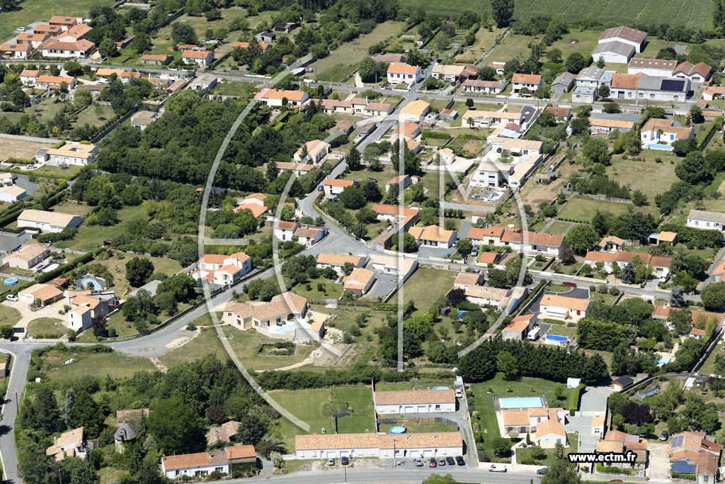 Photo arienne de Sainte-Radgonde-des-Noyers
