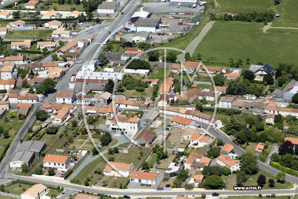 Photo arienne de Triaize