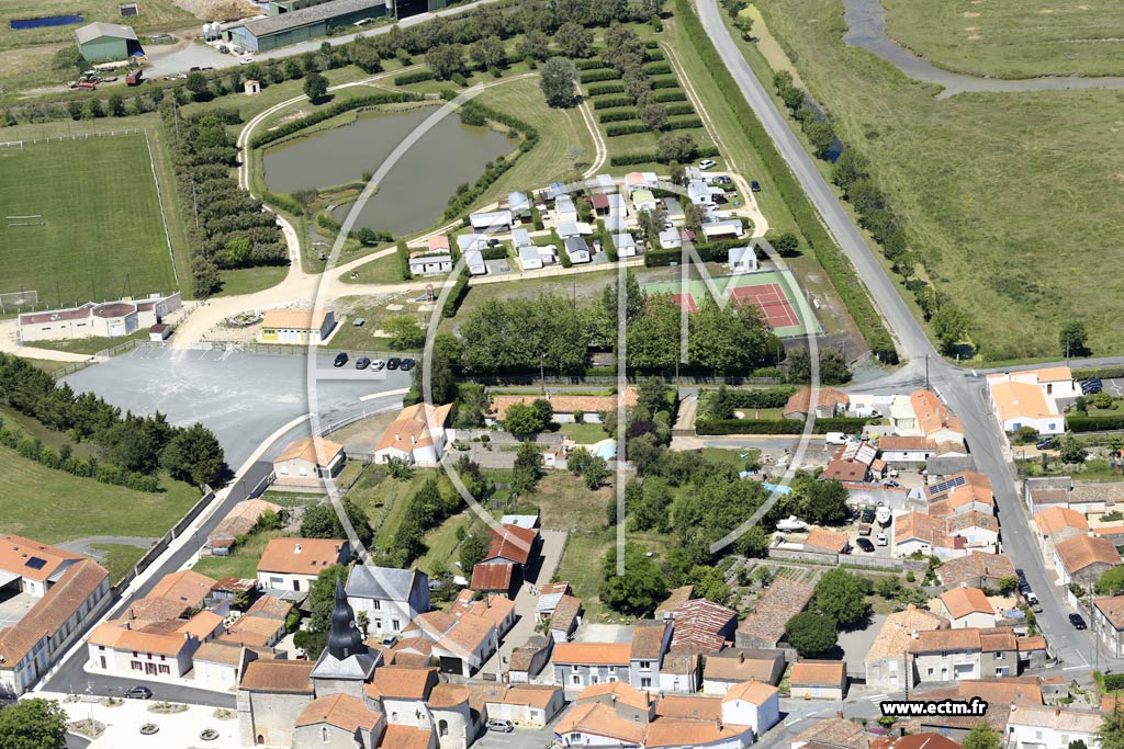 Photo arienne de Triaize