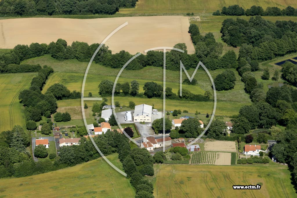 Photo arienne de Bellevigny (la Vergne)