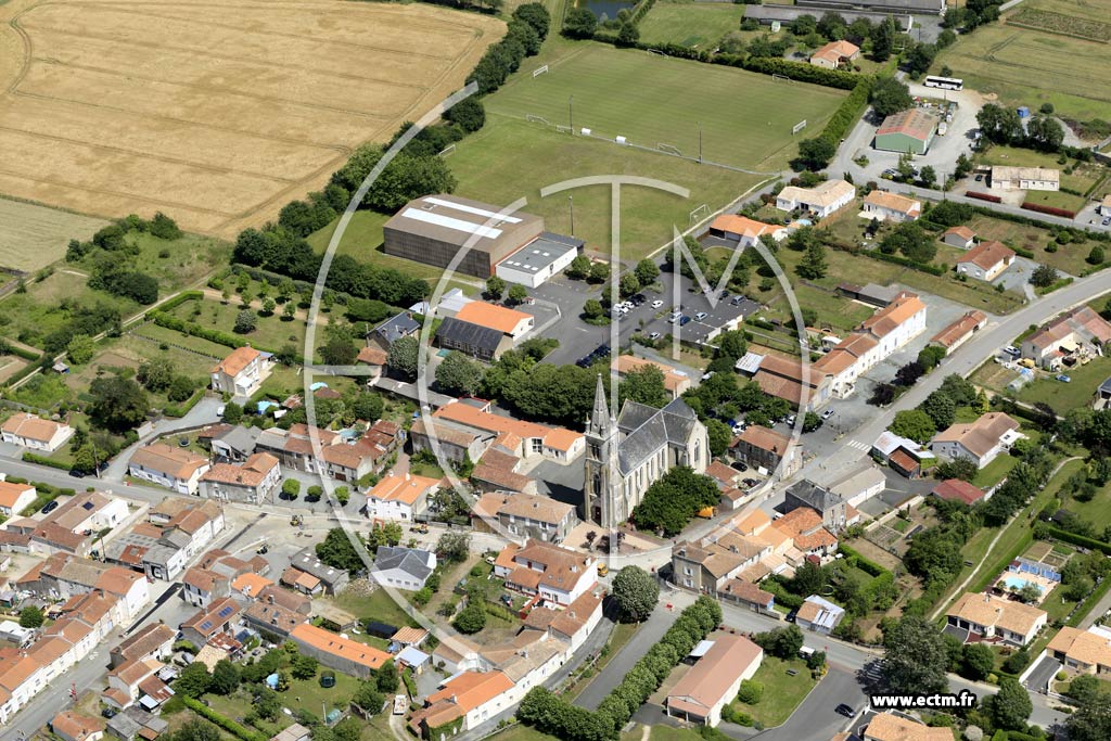 Photo arienne de Boulogne
