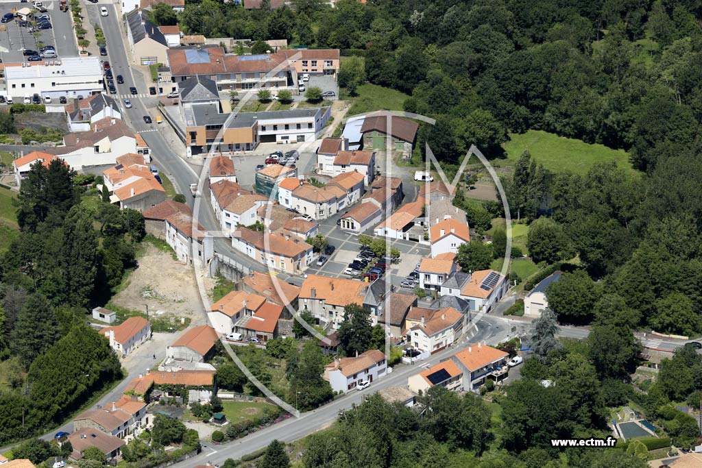 Photo arienne de Dompierre-sur-Yon