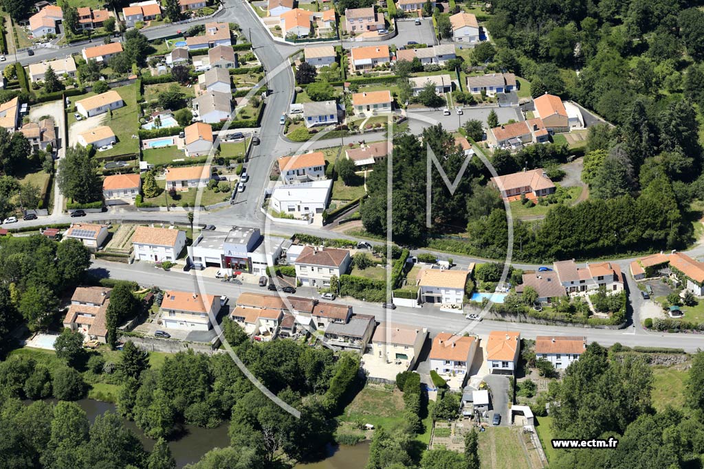 Photo arienne de Dompierre-sur-Yon