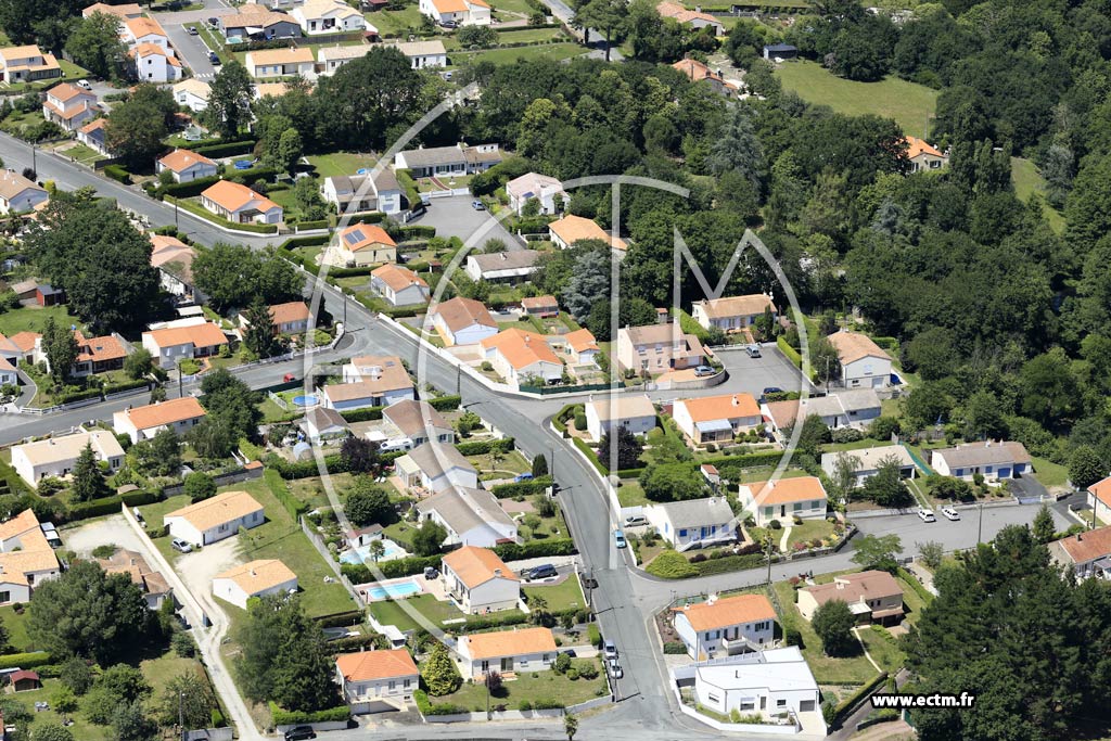 Photo arienne de Dompierre-sur-Yon