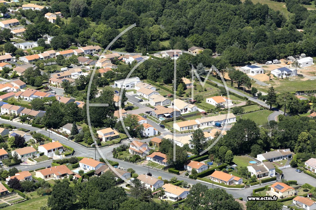 Photo arienne de Dompierre-sur-Yon