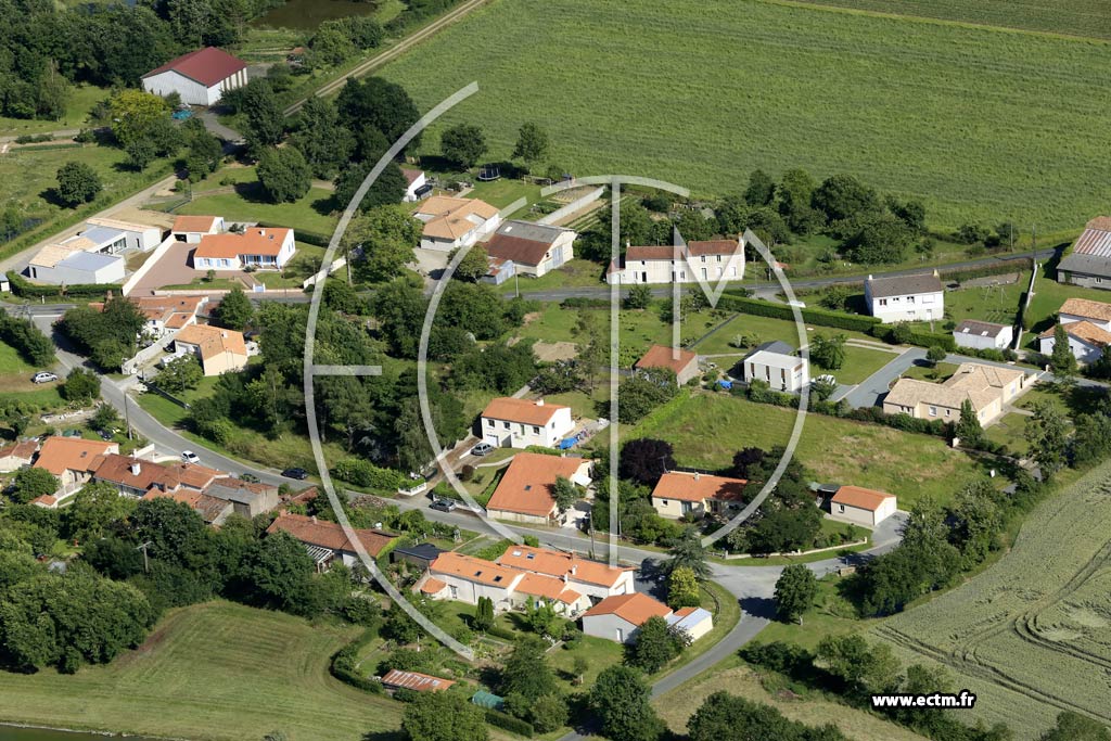 Photo arienne de La Copechagnire (la Gendrelire)