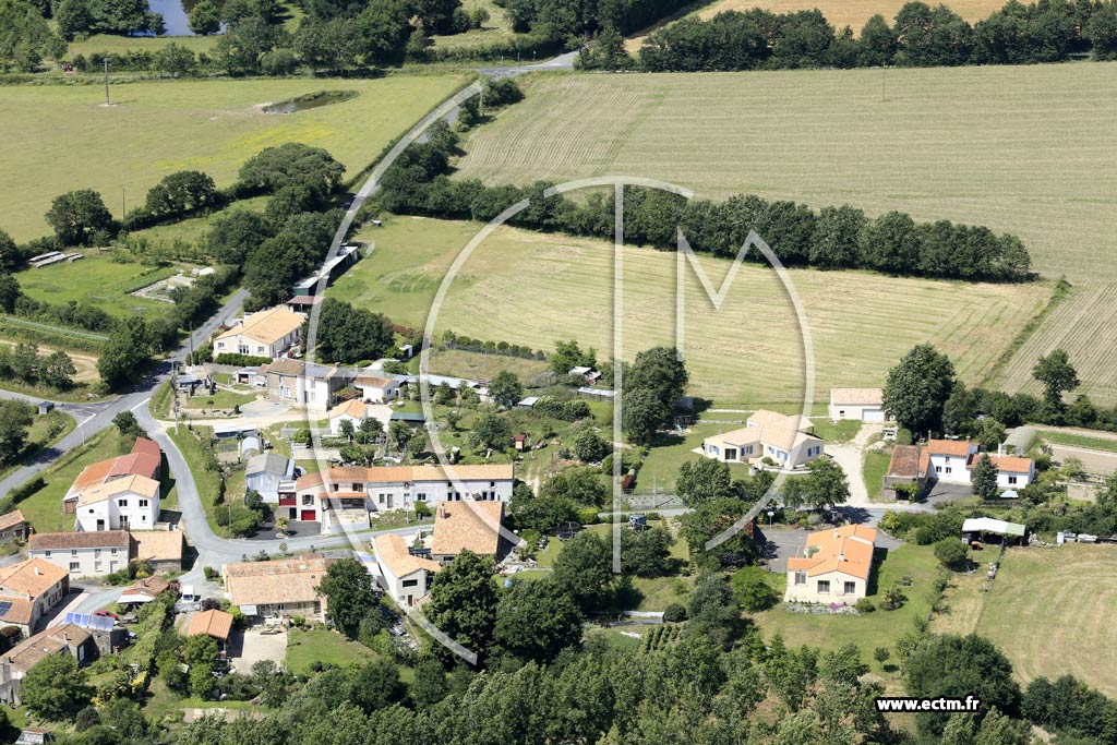 Photo arienne de Le Poir-sur-Vie (la Jucaillre)