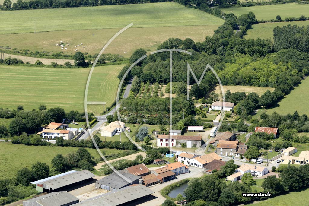Photo arienne de Le Poir-sur-Vie (le Boucheau)