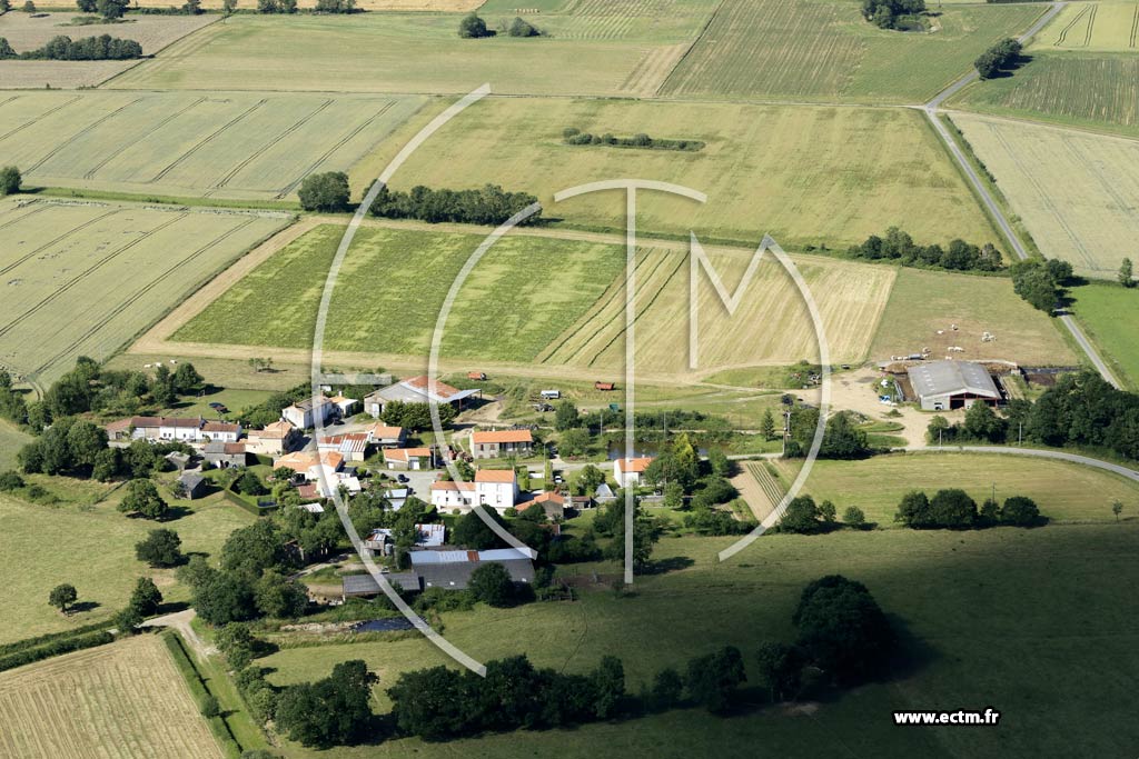 Photo arienne de Les Brouzils (la Brelaizire)