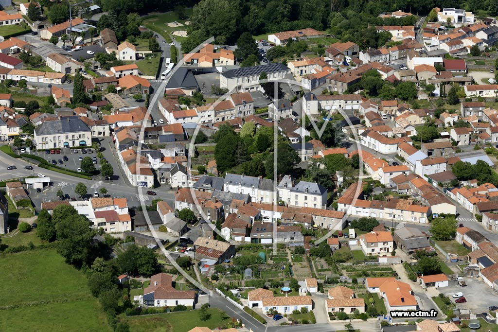 Photo arienne de Les Lucs-sur-Boulogne (Centre)