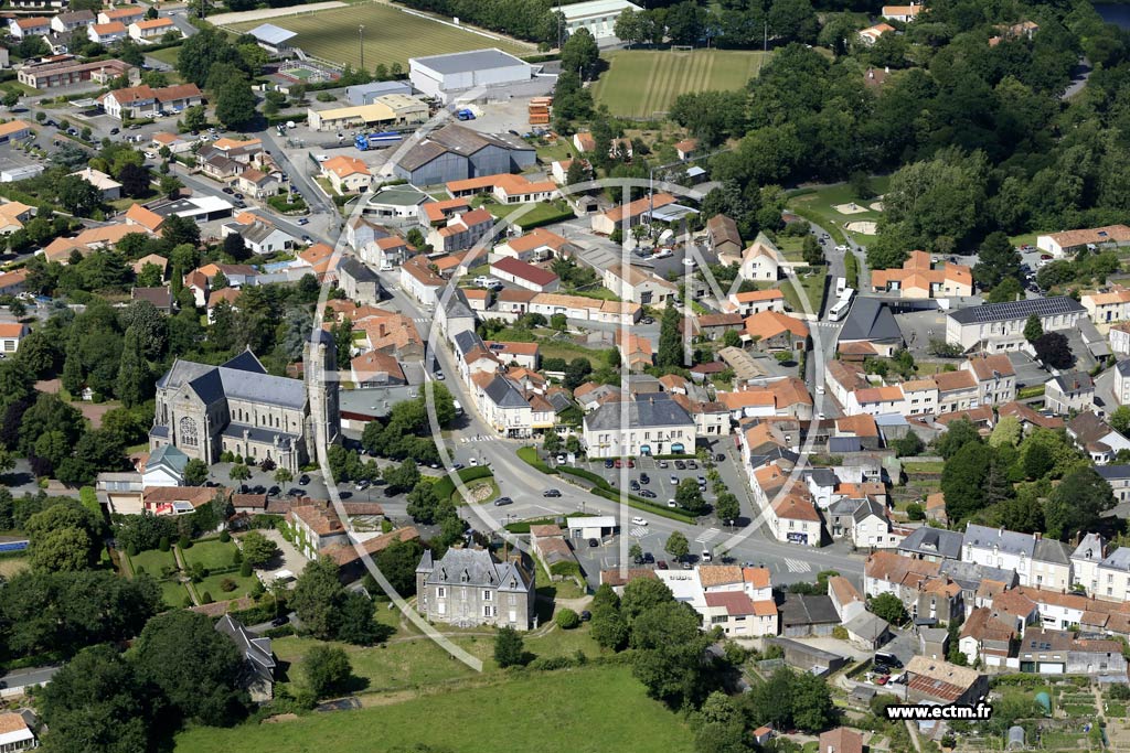 Photo arienne de Les Lucs-sur-Boulogne (Centre)