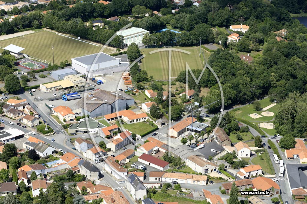 Photo arienne de Les Lucs-sur-Boulogne (Centre)