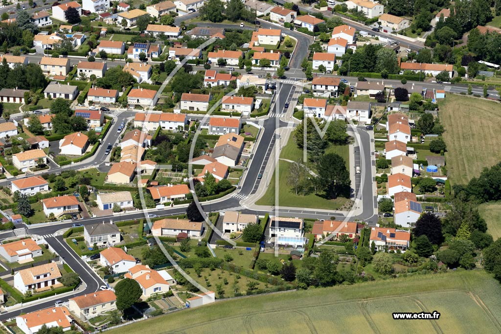 Photo arienne de Mouilleron-le-Captif