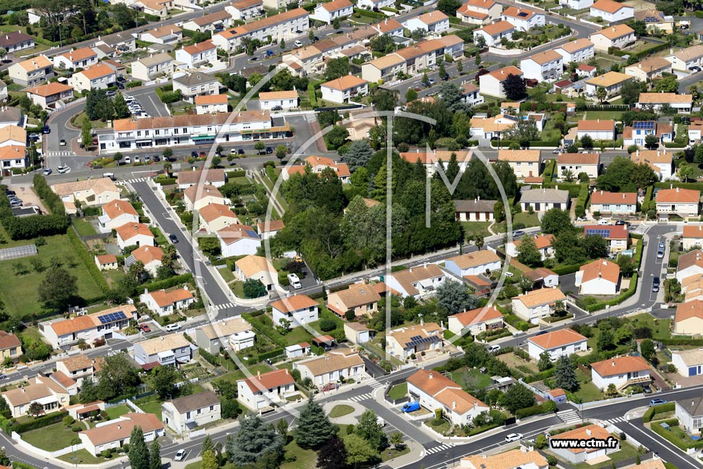 Photo arienne de Mouilleron-le-Captif
