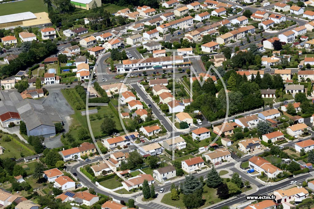 Photo arienne de Mouilleron-le-Captif