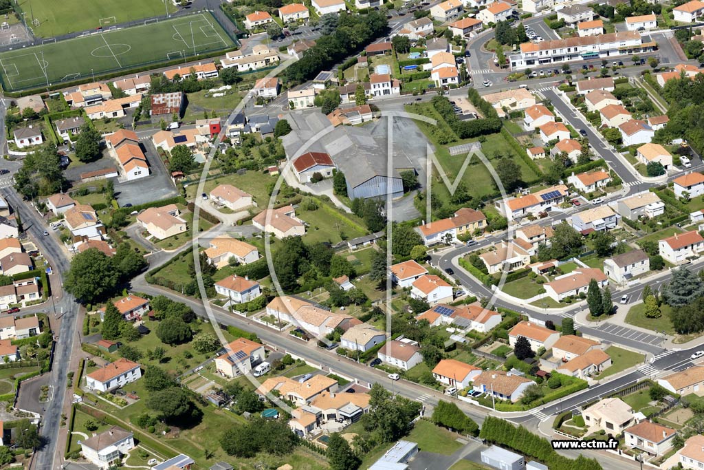 Photo arienne de Mouilleron-le-Captif