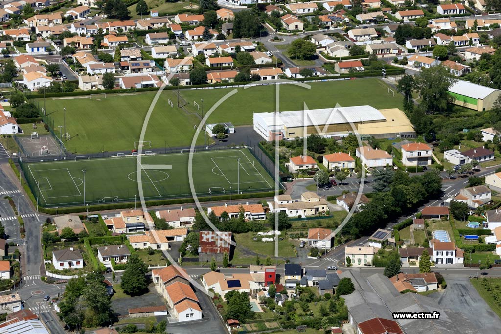 Photo arienne de Mouilleron-le-Captif